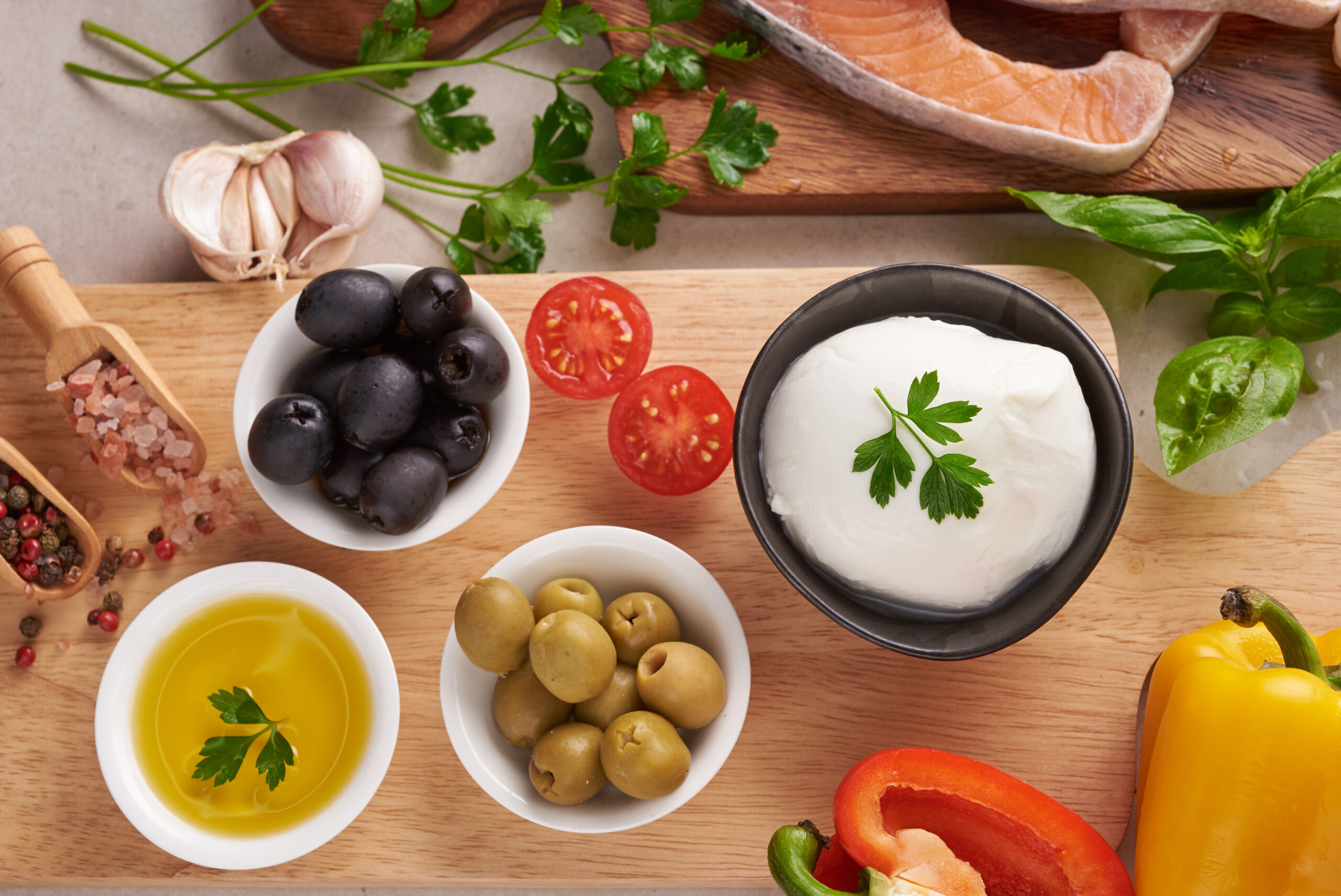 Mediterranean Diet Linked to Lower Stress and Improved Mood, Research Shows