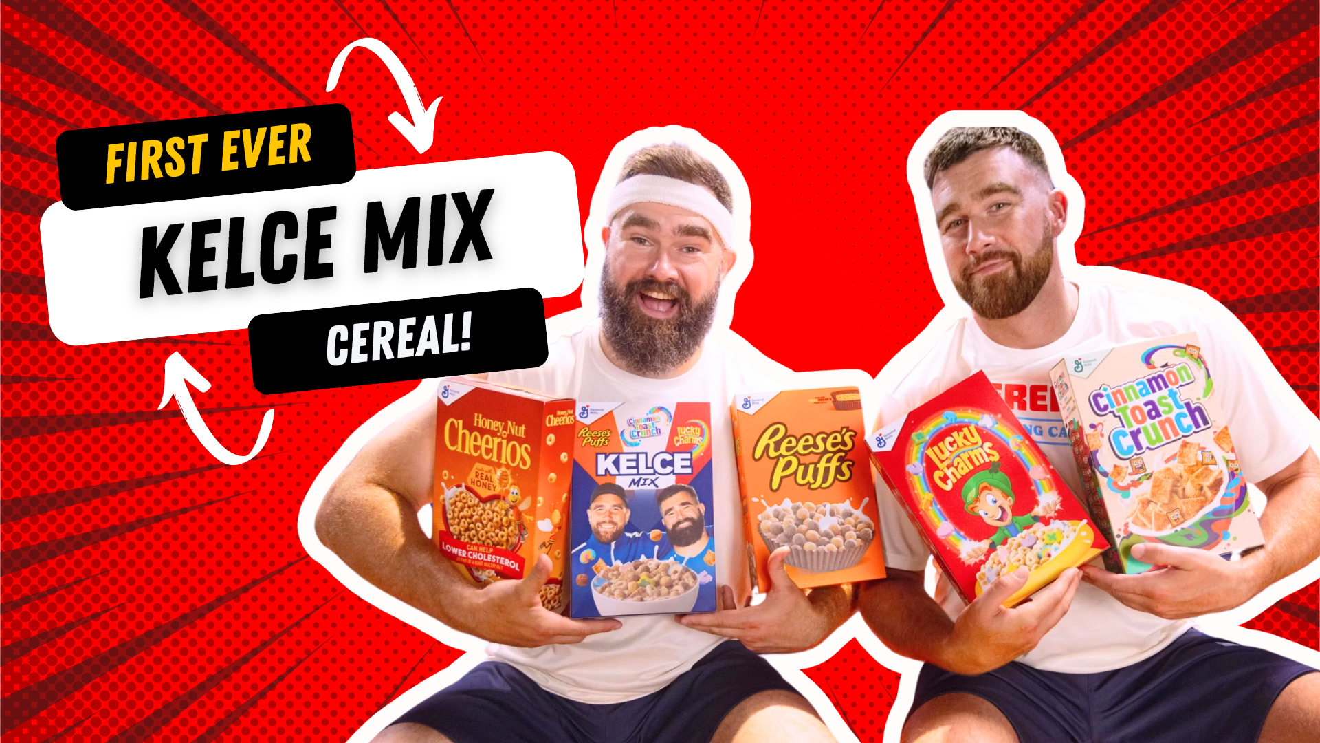 Kelce Brothers and General Mills Cook Up ‘Kelce Mix’ Cereal Fun