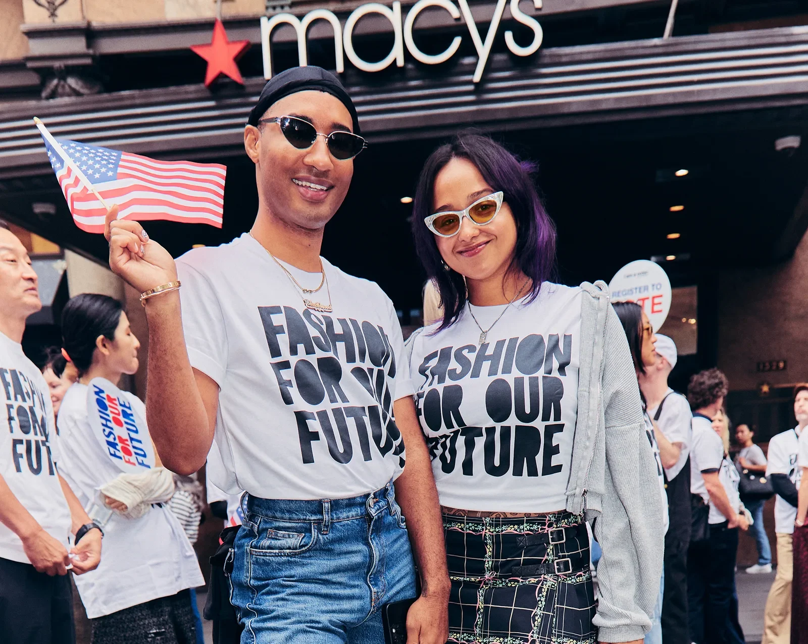 Fashion Icons Unite: A Stylish March for the Future