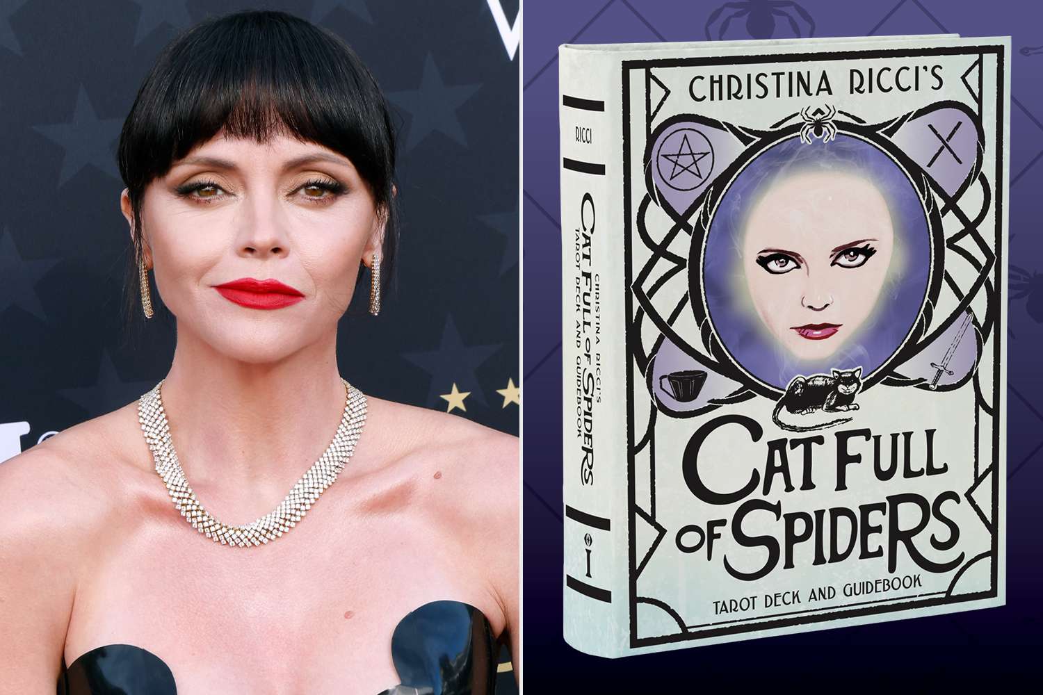 Christina Ricci Unveils Enchanting Tarot Deck: “Cat Full of Spiders”