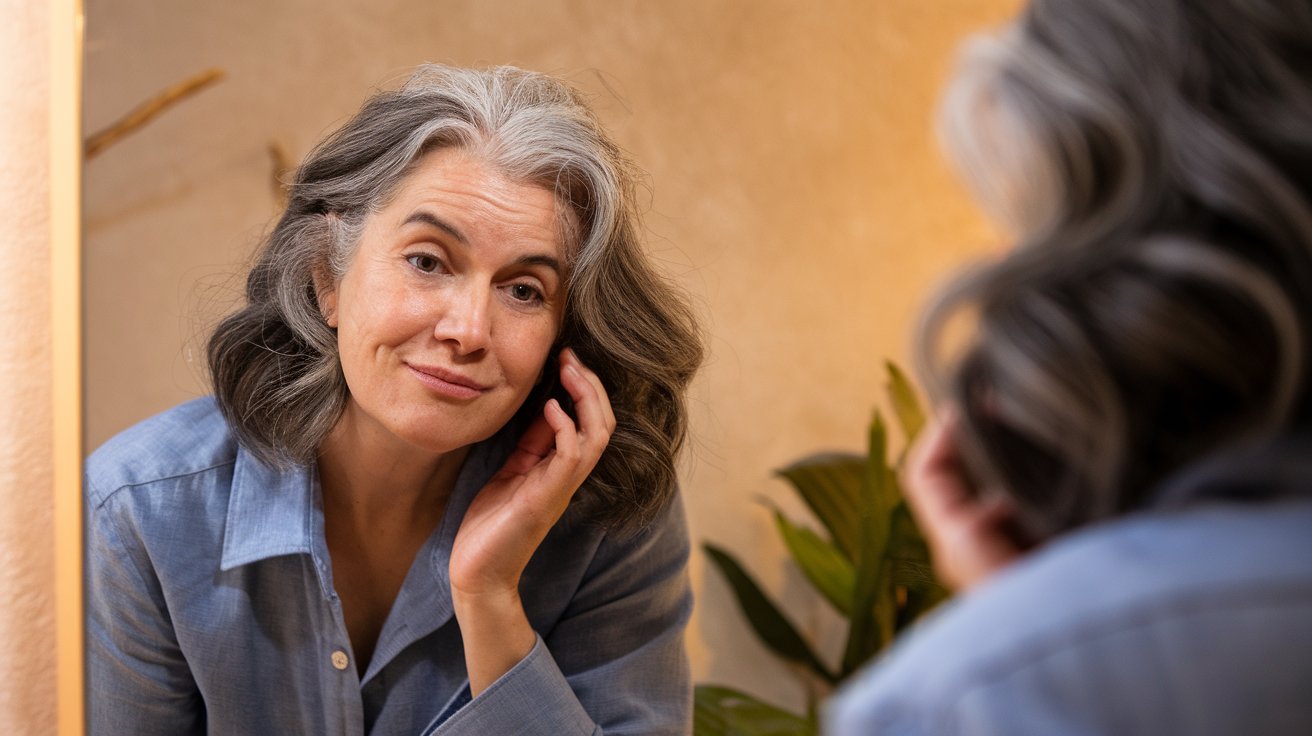 Embracing Gray Hair with Expert Tips for Smooth, Silky Strands